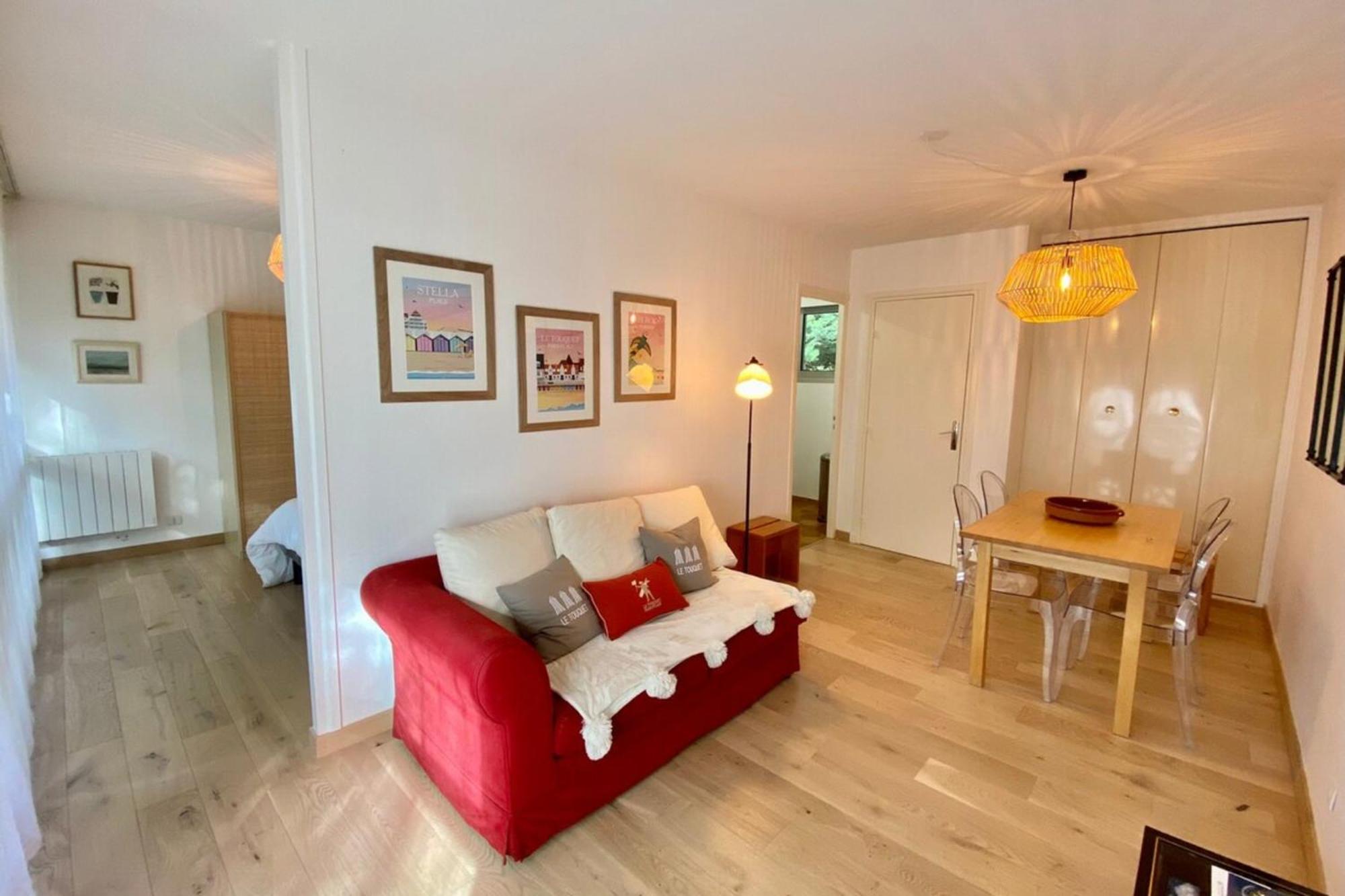 Large Studio Cabin For 4 People Very Close To Le Touquet Golf Course المظهر الخارجي الصورة
